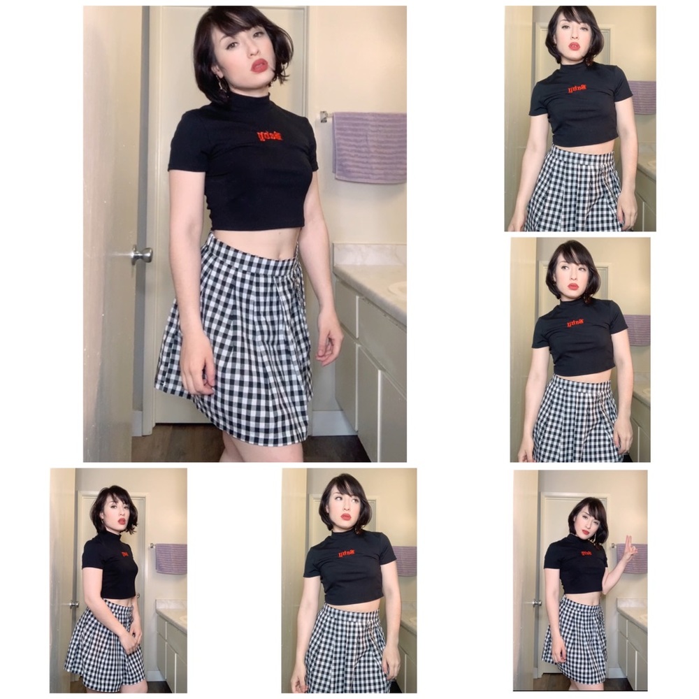 Two-piece set 🖤❤️